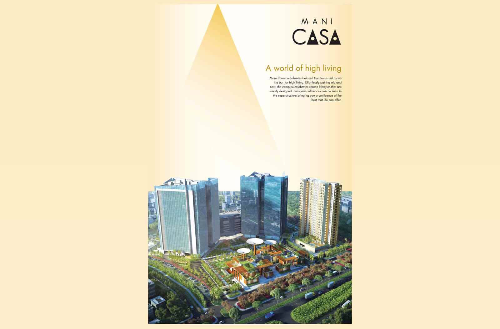 Welcome to Mani Casa a world of high living with modern luxury in Kolkata